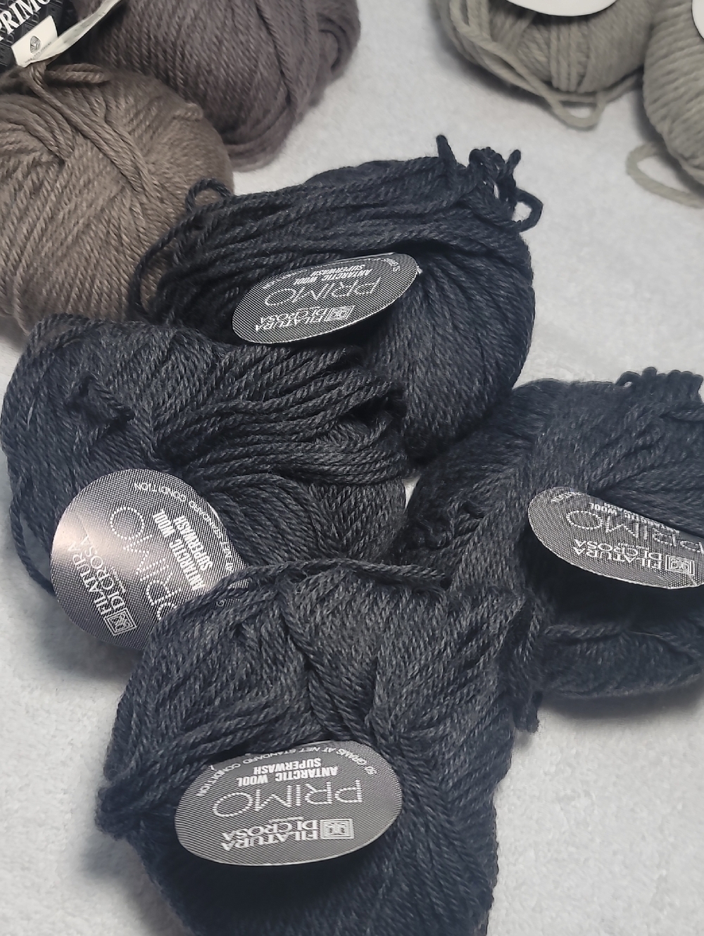 Filatura Di Crosa Yarn Wool Superwash 17 Balls 6 Different Colors - Picture 7 of 7